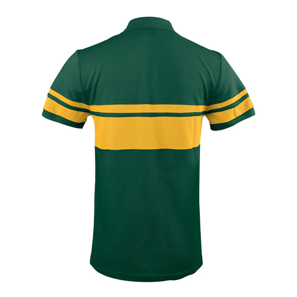 FOCO Men's NFL Green Bay Packers Stripe Polo Shirt
