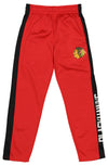 Outerstuff NHL Youth Boys (8-20) Chicago Blackhawks Side Stripe Slim Fit Performance Pant