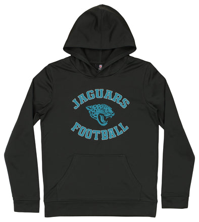 Outerstuff NFL Youth Boys Jacksonville Jaguars Pullover Fleece Wordmark Hoodie