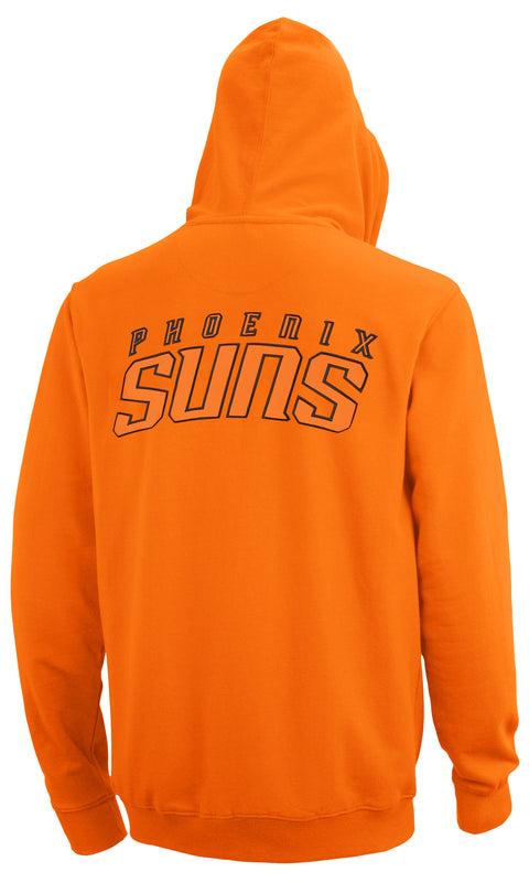 FISLL NBA Men's Phoenix Suns Team Color Premium Fleece Hoodie