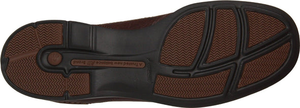 Dunham by New Balance Men's AFT 2-Eye Slip On Boat Leather Shoes