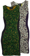 Wesc Women's Suzi Sleeveless Graphic Club Cocktail Slim Fit Dress, Color Options