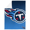 FOCO NFL Tennessee Titans Gradient Micro Raschel Throw Blanket, 50 x 60