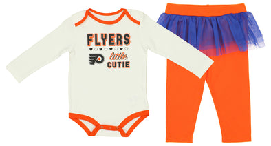 Outerstuff NHL Infant (0M-18M) Philadelphia Flyers Little Cutie Tutu Set