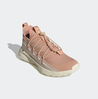 Adidas Women's Terrex Voyager 21 Canvas Travel Shoes, Halo Blush/Ambient Blush/Wonder White
