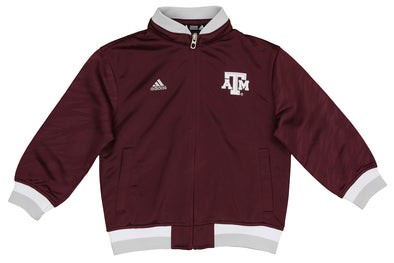 Adidas Texas A&M Aggies NCAA Kids (4-7) Full Zip Jacket, Maroon