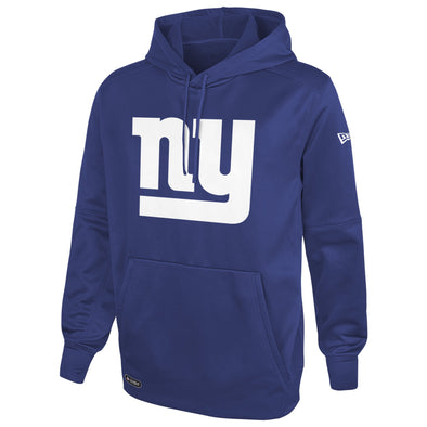 New Era New York Giants NFL Men's Stadium Pullover Performance Hoodie, Blue