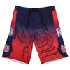KLEW MLB Men's St. Louis Cardinals Gradient Board Shorts