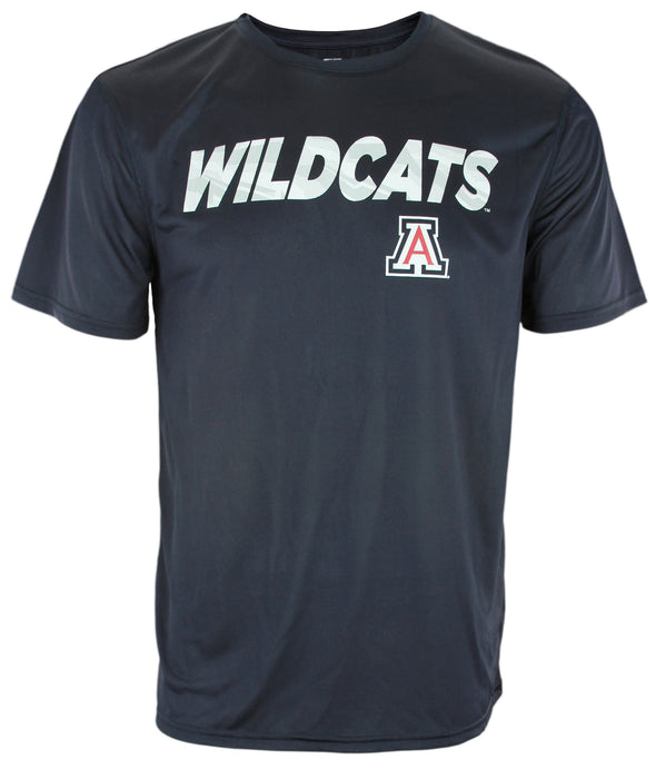 Arizona Wildcats NCAA Men's Dri-Tek Short Sleeve Team Trials Shirt - Navy