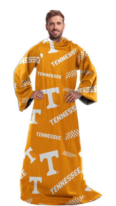Northwest NCAA Tennessee Volunteers Toss Silk Touch Comfy Throw with Sleeves