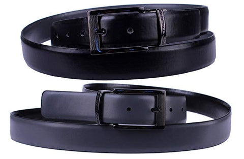Stacy Adams 6-186 Twist Reversible Mens Adjustable Belt with Laser Engraved Detail