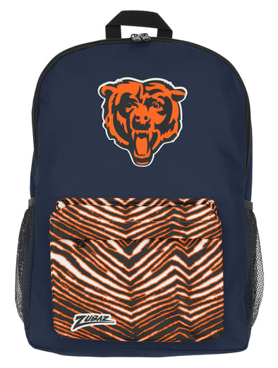 FOCO X ZUBAZ NFL Chicago Bears Zebra 2 Collab Printed Backpack