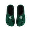 FOCO NCAA Men's Michigan State Spartans Sherpa Lined Big Logo Clogs