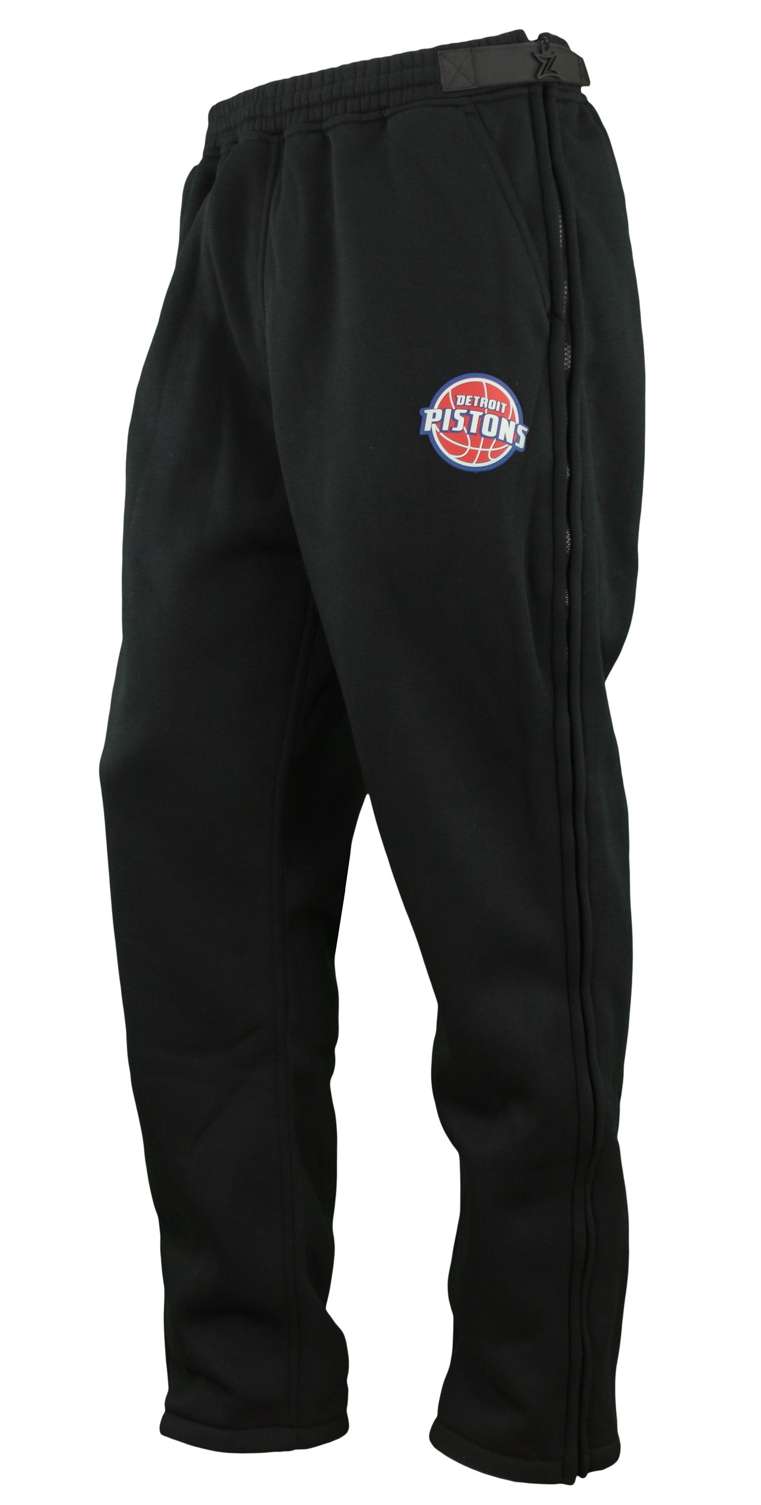 Zipway NBA Men's Detroit Pistons Performance Fleece Tear-Away Pants, B –  Fanletic