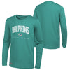 Outerstuff NFL Men's Miami Dolphins Up Field Performance T-Shirt Top