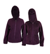 Weatherproof Women's Reversible Full Zip Hooded Polar Fleece&Faux Fur Jacket, Color Options
