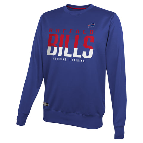 Outerstuff NFL Men's Buffalo Bills Pro Style Performance Fleece Sweater