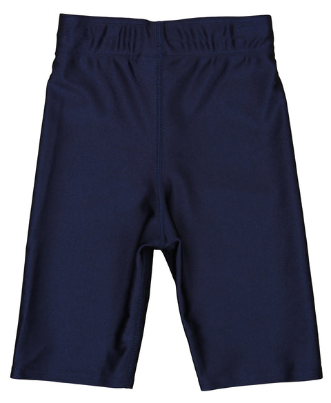 Reebok Mens Solid Compression Shorts, Navy (Medium)