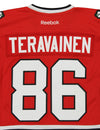 Reebok NHL Kids Chicago Blackhawks Teuvo Teravainen #86 Player Jersey, Red
