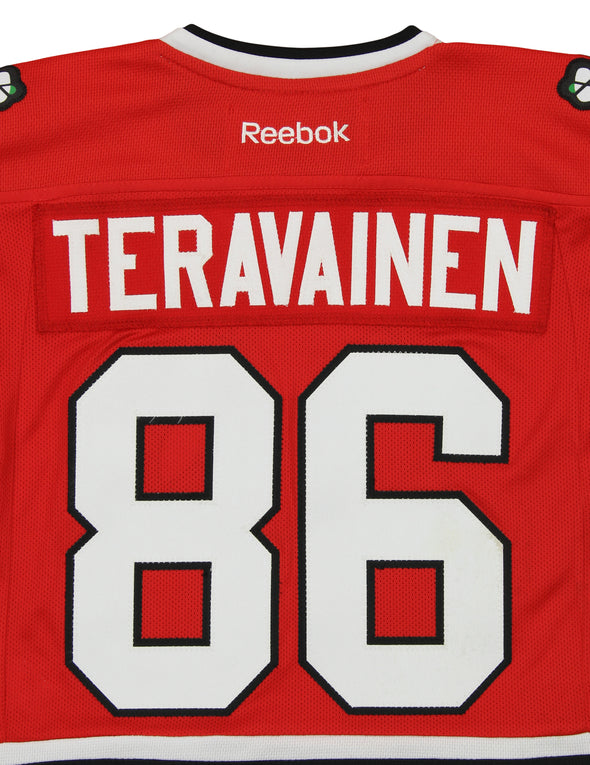Reebok NHL Kids Chicago Blackhawks Teuvo Teravainen #86 Player Jersey, Red