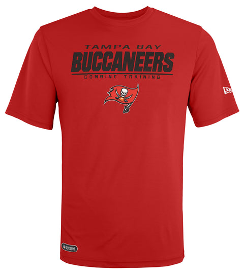 New Era NFL Men's Tampa Bay Buccaneers Blitz Lightning Short Sleeve T-Shirt