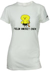 ASICS Women's Field Hockey Chick Tee T-Shirt Shirt Top, White