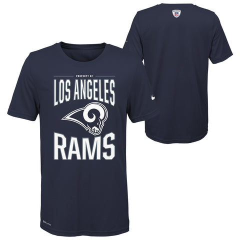 Nike NFL Youth Boys Los Angeles Rams "Property Of" T-Shirt
