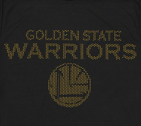 FISLL NBA Basketball Men's Golden State Warriors Short Sleeve Perforated T-Shirt