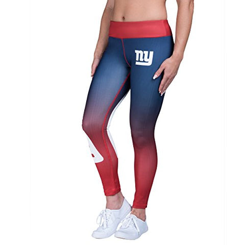 Forever Collectibles NFL Women's New York Giants Gradient 2.0 Wordmark Legging