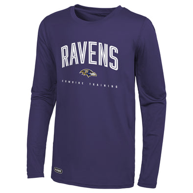 Outerstuff NFL Men's Baltimore Ravens Up Field Performance T-Shirt Top
