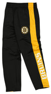 Outerstuff NHL Youth Boys (8-20) Boston Bruins Side Stripe Slim Fit Performance Pant