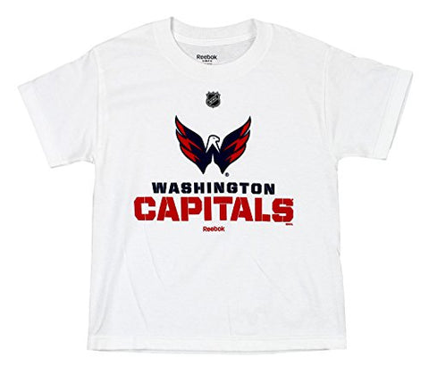 Reebok NHL Youth Washington Capitals "Clean Cut" Short Sleeve Graphic Tee