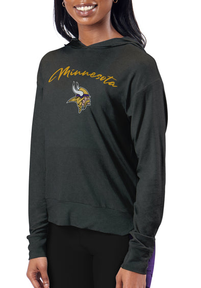 Certo By Northwest NFL Women's Minnesota Vikings Session Hooded Sweatshirt