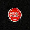FISLL NBA Men's Detroit Pistons Moto Sherpa Crew Neck Sweatshirt