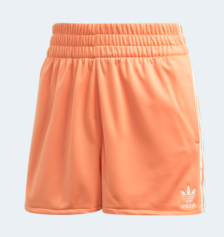 Womens orange shop adidas shorts