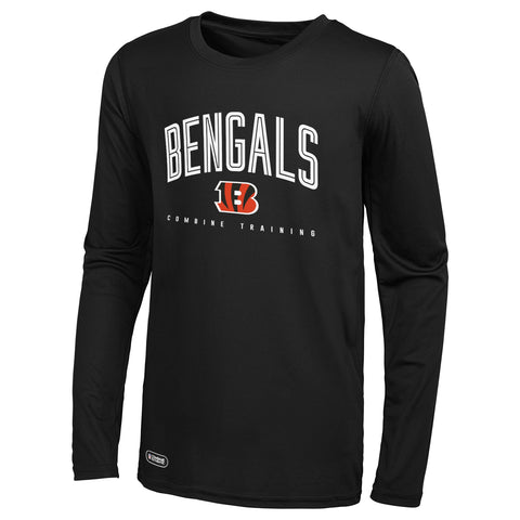 Outerstuff NFL Men's Cincinnati Bengals Up Field Performance T-Shirt Top