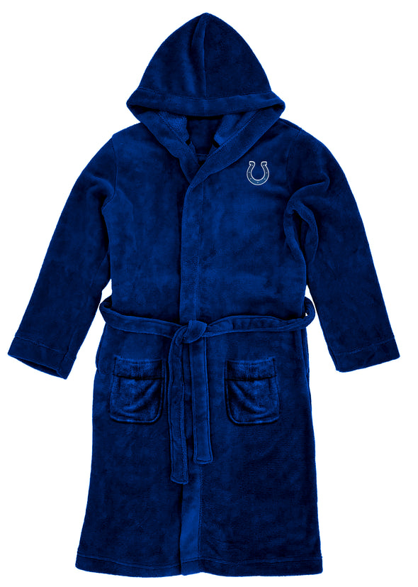Northwest NFL Men's Indianapolis Colts Hooded Silk Touch Robe, 26" x 47"