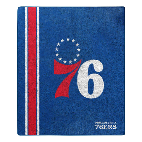 Northwest NBA Philadelphia 76ers Sherpa Throw Blanket