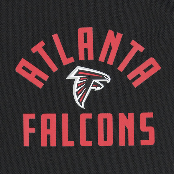 Zubaz NFL Men's Atlanta Falcons Viper Accent Elevated Jacquard Track Pants