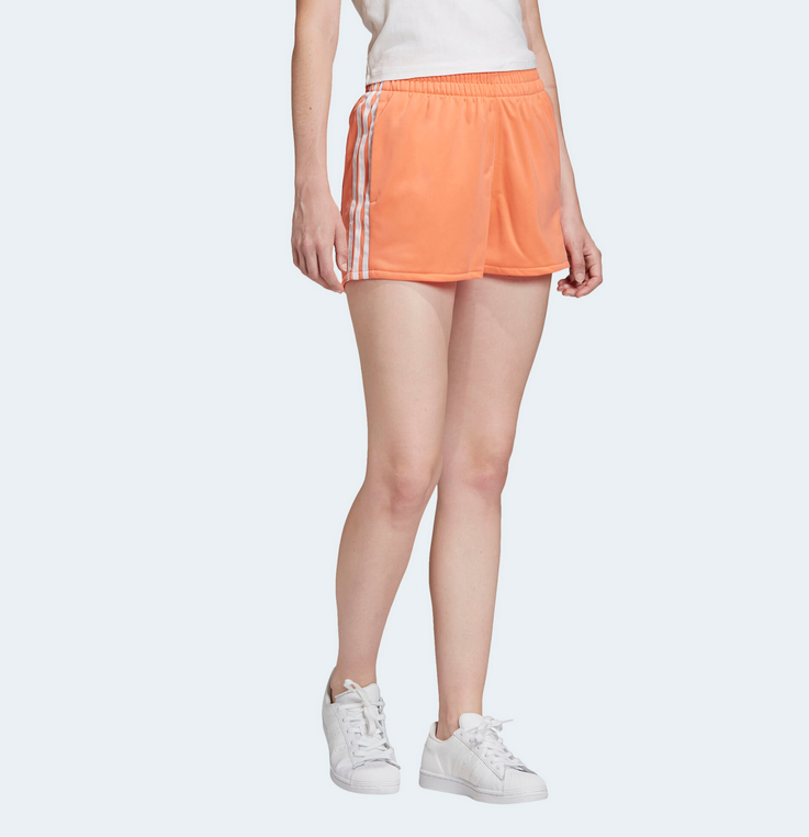 Womens orange adidas sales shorts