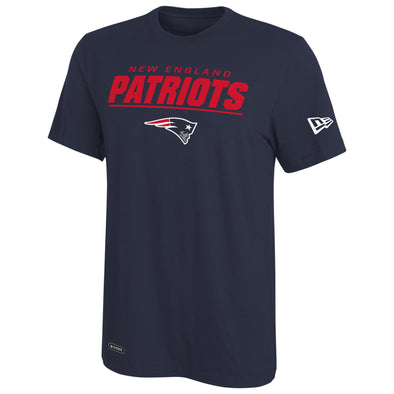 New Era NFL Men's New England Patriots Stated Short Sleeve Performance T-Shirt
