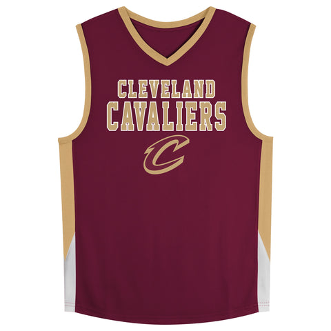 Outerstuff NBA Cleveland Cavaliers Youth (8-20) Knit Top Jersey with Team Logo