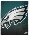 FOCO NFL Philadelphia Eagles Gradient Micro Raschel Throw Blanket, 50 x 60