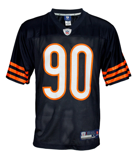Reebok Mens NFL Chicago Bears JULIUS PEPPERS # 90 Replica Jersey, Navy