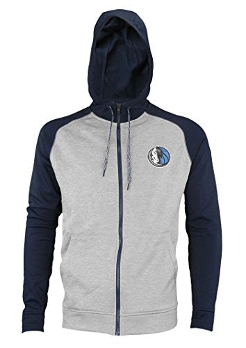 Adidas NBA Men's Dallas Mavericks Full Zip Tech Fleece Climawarm Jacket