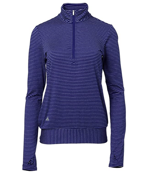 Adidas Women's Advantage 1/4-Zip Golf Pullover, Mystery Ink, Large