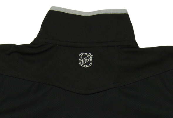 Reebok NHL Youth Philadelphia Flyers Long Sleeve 1/4 Zip Top, Black