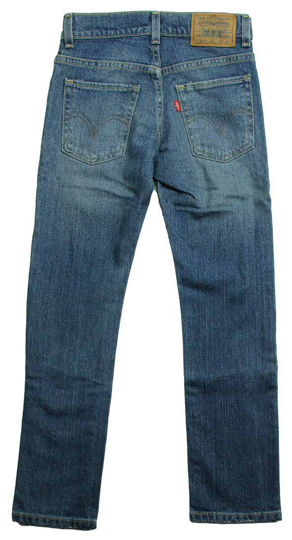 Levi's 510 Youth Boys Super Skinny Regular Denim Jeans - Blue