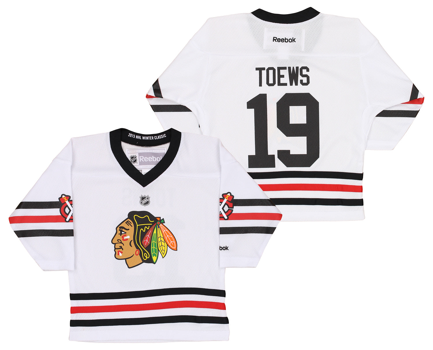 Jonathan Toews #19 Chicago Blackhawks Hockey Jersey Reebok Size