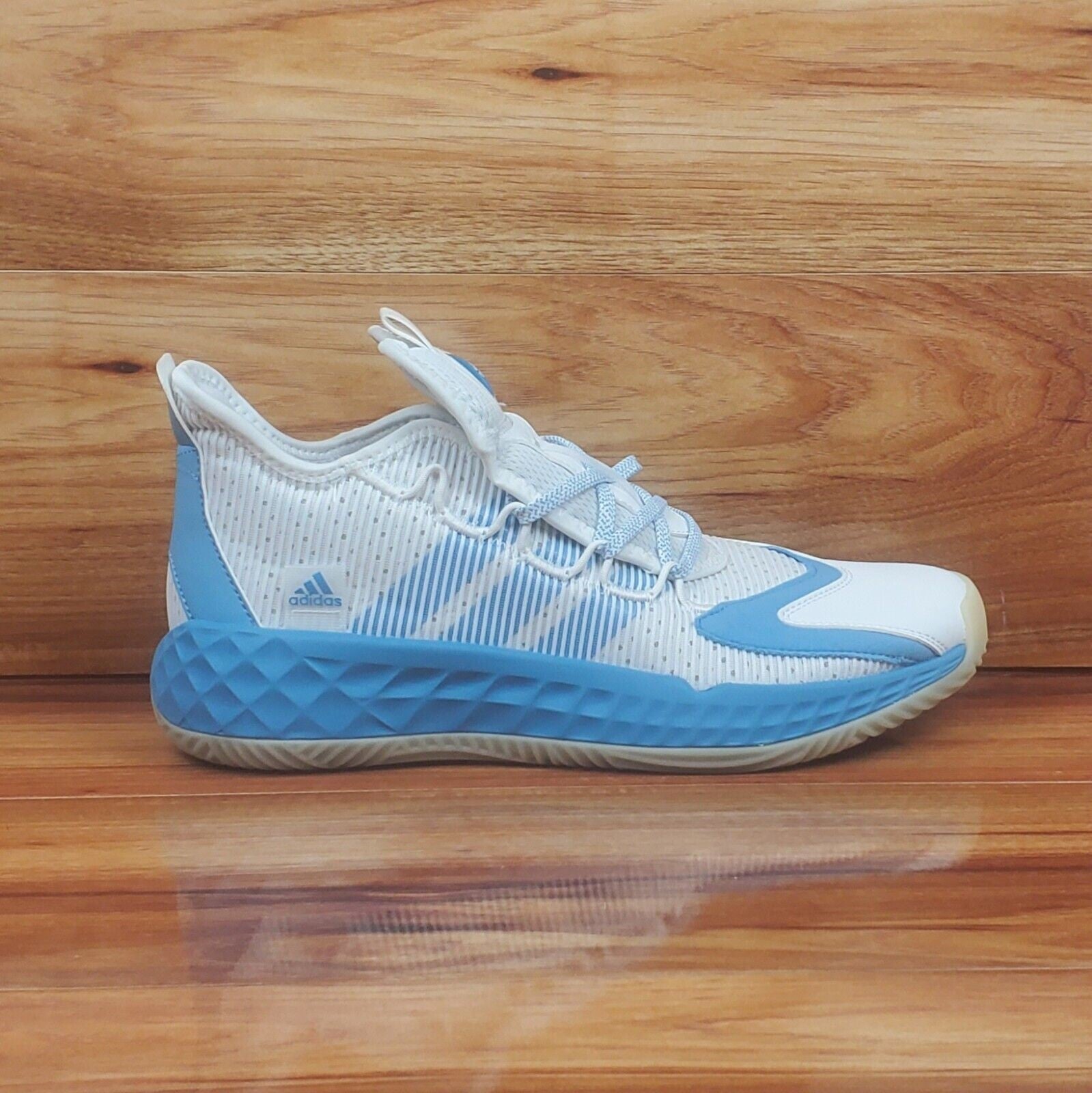 blue adidas basketball shoes